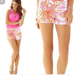 Lilly Pulitzer Alycia Shorts - Happiness Is